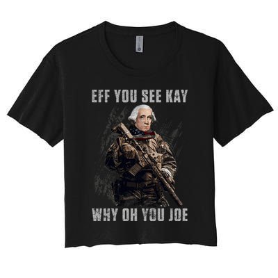 FJB Eff You See Kay Why Oh You Joe Crop Top