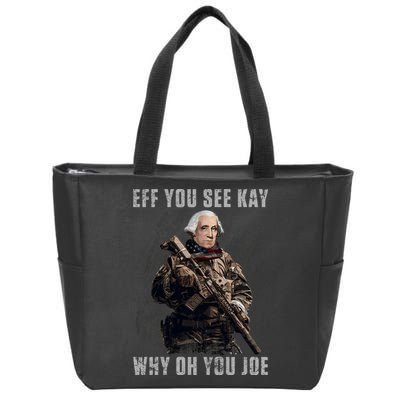 FJB Eff You See Kay Why Oh You Joe Zip Tote Bag