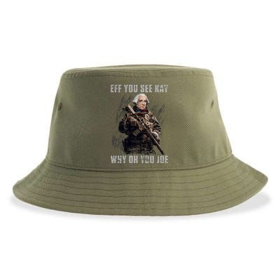 FJB Eff You See Kay Why Oh You Joe Sustainable Bucket Hat