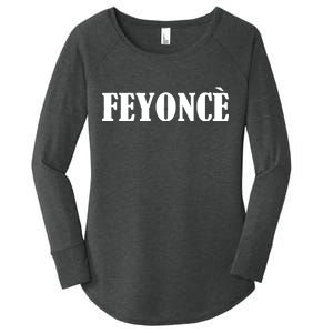 Feyonce Women's Perfect Tri Tunic Long Sleeve Shirt