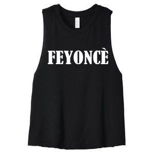 Feyonce Women's Racerback Cropped Tank