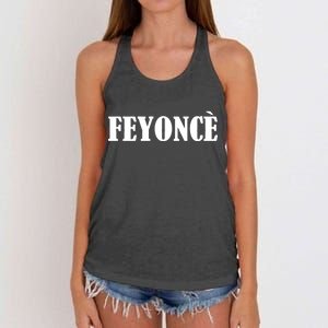 Feyonce Women's Knotted Racerback Tank