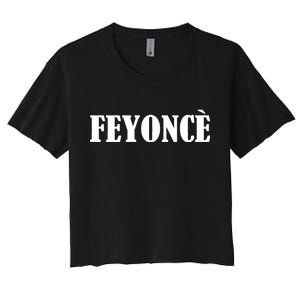 Feyonce Women's Crop Top Tee