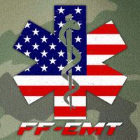 FF-EMT Firefighter Emergency Medical Tech Legacy Tie Dye Trucker Hat