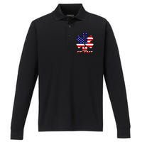 FF-EMT Firefighter Emergency Medical Tech Performance Long Sleeve Polo