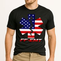 FF-EMT Firefighter Emergency Medical Tech Cooling Performance Crew T-Shirt