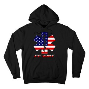 FF-EMT Firefighter Emergency Medical Tech Hoodie