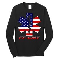 FF-EMT Firefighter Emergency Medical Tech Long Sleeve Shirt