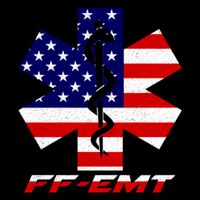 FF-EMT Firefighter Emergency Medical Tech Apron