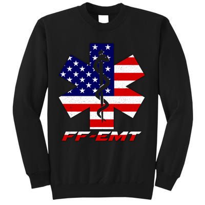 FF-EMT Firefighter Emergency Medical Tech Sweatshirt
