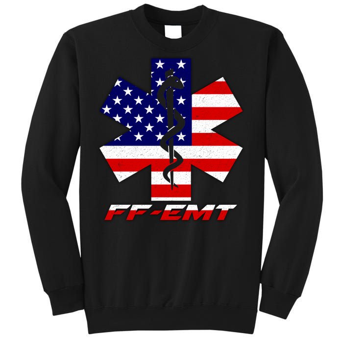 FF-EMT Firefighter Emergency Medical Tech Sweatshirt