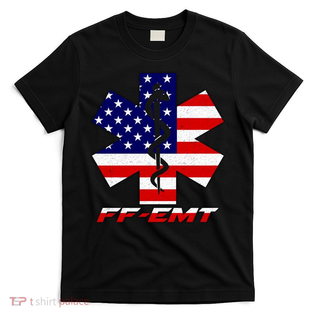 FF-EMT Firefighter Emergency Medical Tech T-Shirt