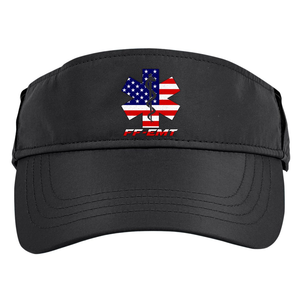 FF-EMT Firefighter Emergency Medical Tech Adult Drive Performance Visor