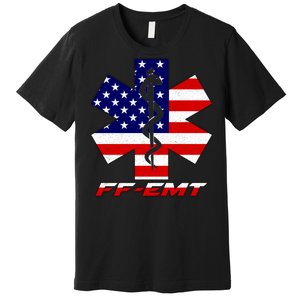 FF-EMT Firefighter Emergency Medical Tech Premium T-Shirt