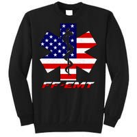 FF-EMT Firefighter Emergency Medical Tech Tall Sweatshirt