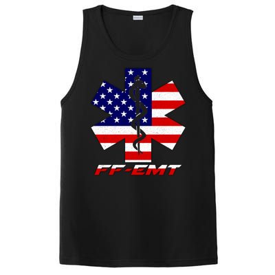 FF-EMT Firefighter Emergency Medical Tech PosiCharge Competitor Tank