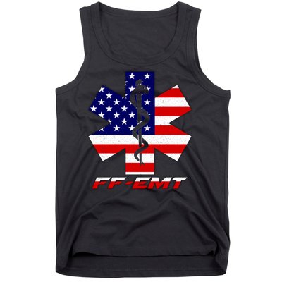 FF-EMT Firefighter Emergency Medical Tech Tank Top