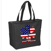 FF-EMT Firefighter Emergency Medical Tech Zip Tote Bag
