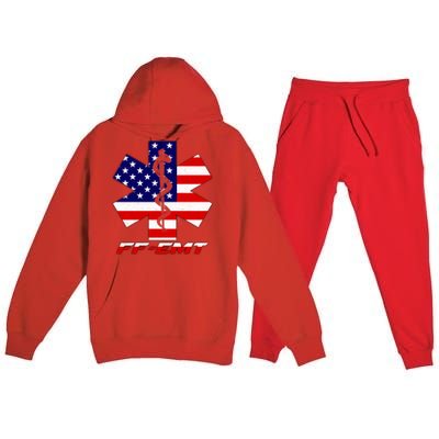 FF-EMT Firefighter Emergency Medical Tech Premium Hooded Sweatsuit Set