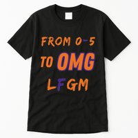 Funny From 0 5 To Omg Lfgm Ready For October Mets Tall T-Shirt