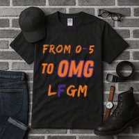 Funny From 0 5 To Omg Lfgm Ready For October Mets Tall T-Shirt