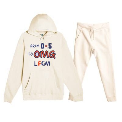 Funny From 05 To Omg Lfgm Ready For Octobermets Premium Hooded Sweatsuit Set