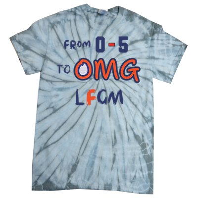 Funny From 05 To Omg Lfgm Ready For Octobermets Tie-Dye T-Shirt