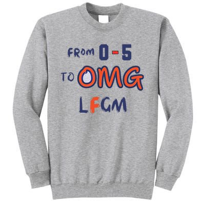 Funny From 05 To Omg Lfgm Ready For Octobermets Tall Sweatshirt