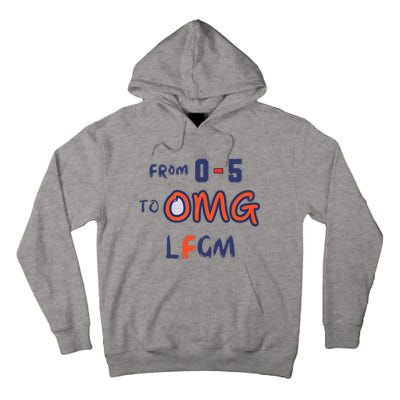 Funny From 05 To Omg Lfgm Ready For Octobermets Tall Hoodie