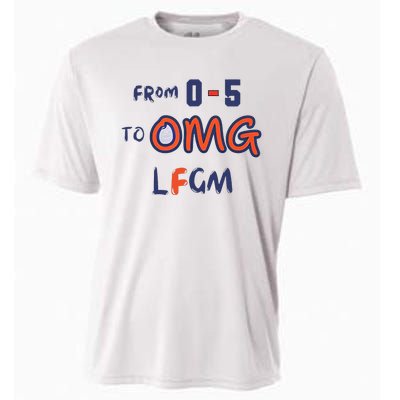 Funny From 05 To Omg Lfgm Ready For Octobermets Cooling Performance Crew T-Shirt