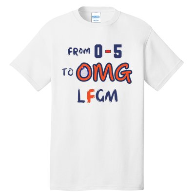 Funny From 05 To Omg Lfgm Ready For Octobermets Tall T-Shirt