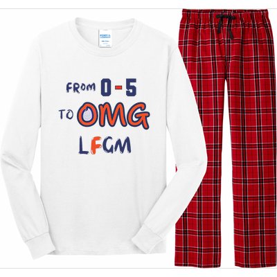 Funny From 05 To Omg Lfgm Ready For Octobermets Long Sleeve Pajama Set