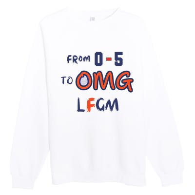 Funny From 05 To Omg Lfgm Ready For Octobermets Premium Crewneck Sweatshirt