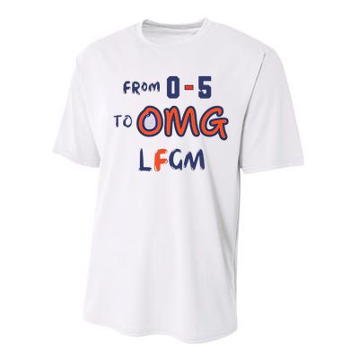 Funny From 05 To Omg Lfgm Ready For Octobermets Performance Sprint T-Shirt