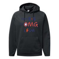 Funny From 0 5 To Omg Lfgm Ready For October Mets Performance Fleece Hoodie