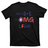 Funny From 0 5 To Omg Lfgm Ready For October Mets T-Shirt