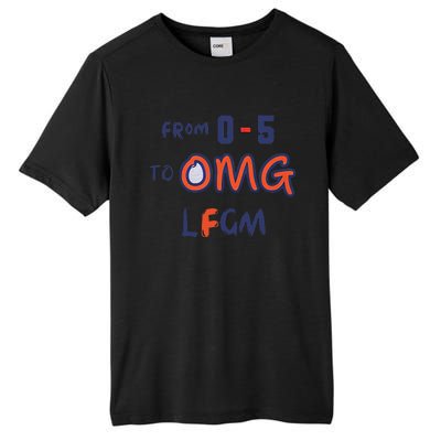 Funny From 0 5 To Omg Lfgm Ready For October Mets Tall Fusion ChromaSoft Performance T-Shirt