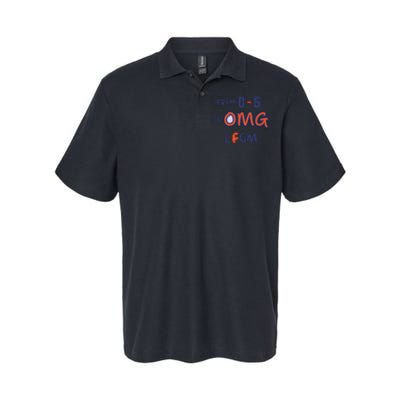 Funny From 0 5 To Omg Lfgm Ready For October Mets Softstyle Adult Sport Polo