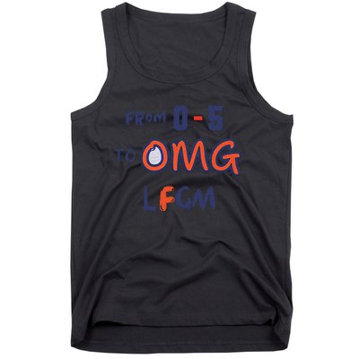 Funny From 0 5 To Omg Lfgm Ready For October Mets Tank Top