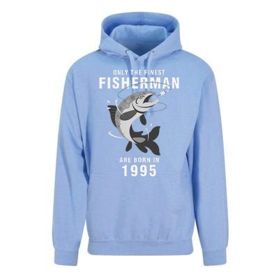 Fishing Fisherman 1995 25th Birthday Are Born In 1995 Unisex Surf Hoodie