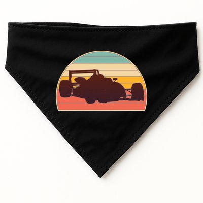 Racing Car Retro Vintage Colors USA-Made Doggie Bandana