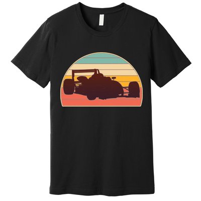 Racing Car Retro Vintage Colors Premium T-Shirt