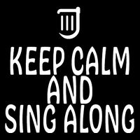 FF14 Bard Keep Calm And Sing Along Button