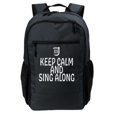 FF14 Bard Keep Calm And Sing Along Daily Commute Backpack