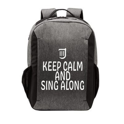 FF14 Bard Keep Calm And Sing Along Vector Backpack