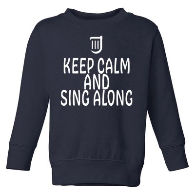 FF14 Bard Keep Calm And Sing Along Toddler Sweatshirt