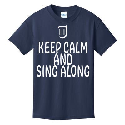 FF14 Bard Keep Calm And Sing Along Kids T-Shirt