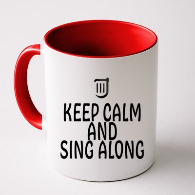 FF14 Bard Keep Calm And Sing Along Coffee Mug