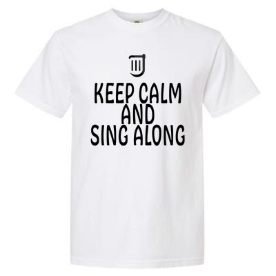 FF14 Bard Keep Calm And Sing Along Garment-Dyed Heavyweight T-Shirt