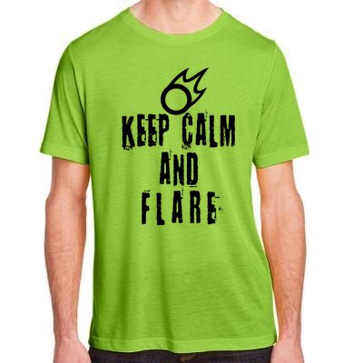 FF14 Black Mage Keep Calm And Flare Adult ChromaSoft Performance T-Shirt